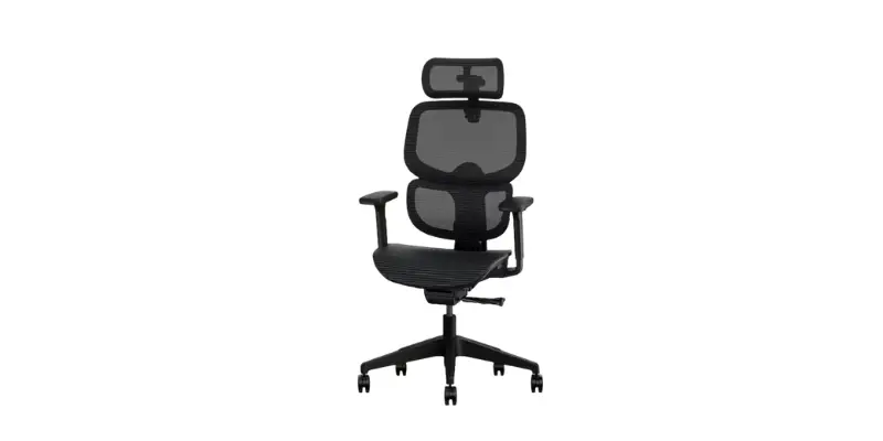 Black Flexispot C7 High Back Ergonomic Chair With Mesh Back And Adjustable Headrest Available At Bitbyteiq.com