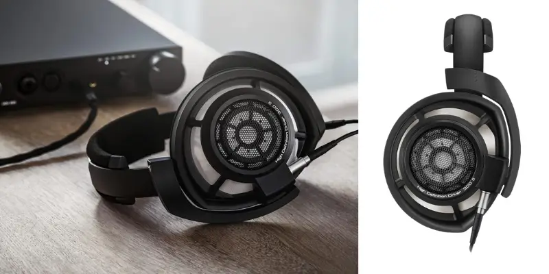 Sennheiser Hd 800 S Open Back Audiophile Headphones Connected To A Dacamp. Premium Audio Insights On Bitbyteiq.com