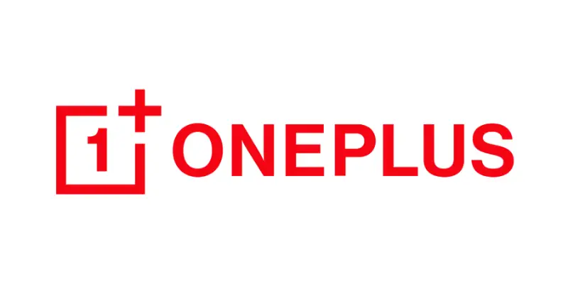 The Red Oneplus Logo With Icon And Text For Bitbyteiq.com